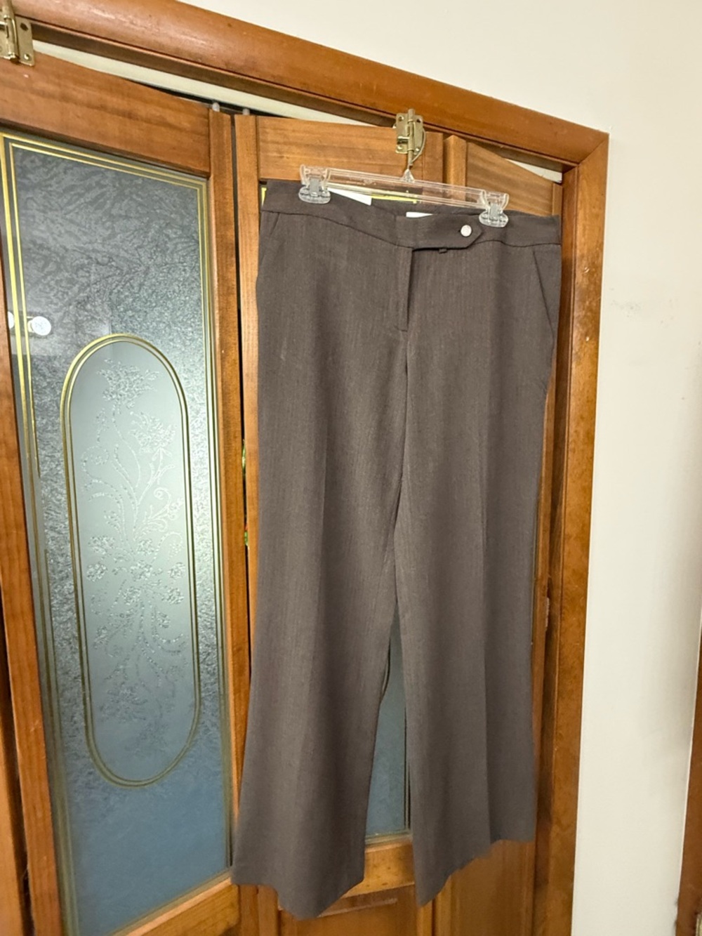 Calvin Klein Laura Dark Brown Dress Pants, BRAND NEW